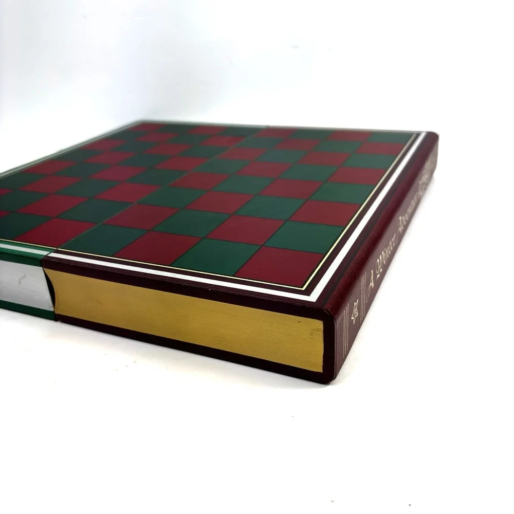 Vtg Hallmark 2004 Christmas Chess Set A Winter Adventure North Pole NEW w/ FLAW
